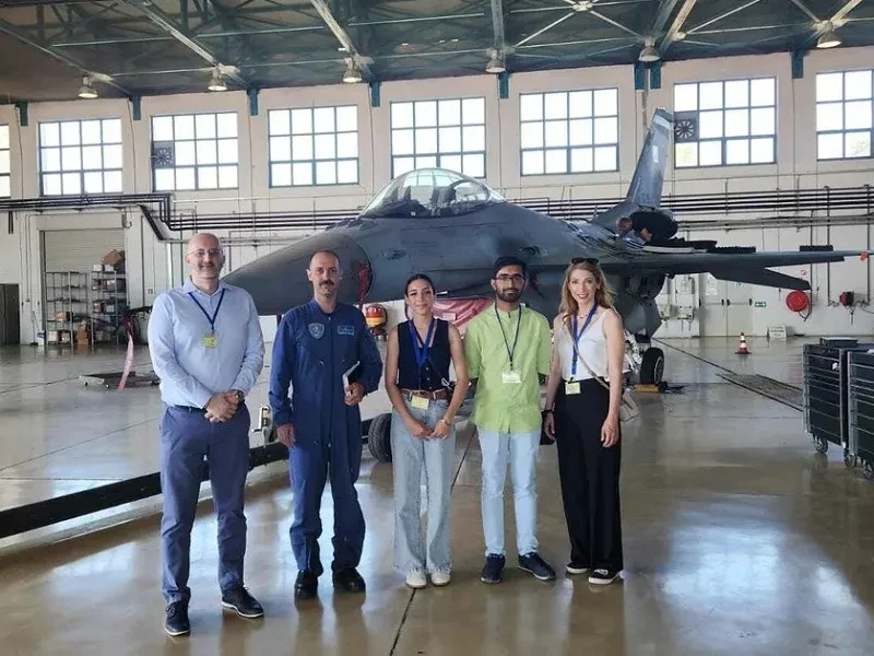 Aerospace Students Complete Summer Internship in Greece