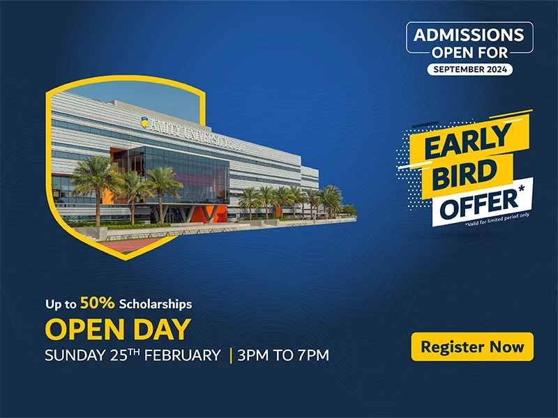 Early bird Offer Open day