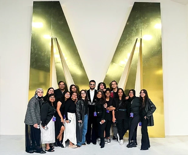 Amity University Dubai Students Volunteer at Dubai Fashion Week with Manish Malhotra