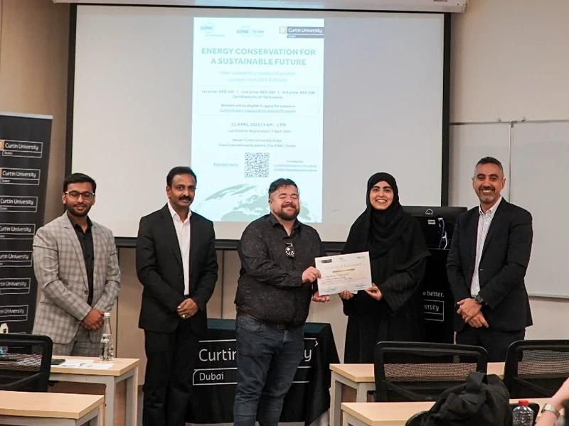 Amity Student Wins Top Honors at International Poster Competition for Energy Innovation