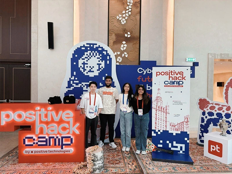 BSc-IT Students Selected for Global Cybersecurity Internship at Positive Technologies, Moscow